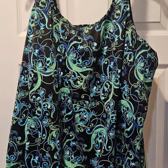 Women's size 30W bathing suit top with side tie - Picture 3 of 3